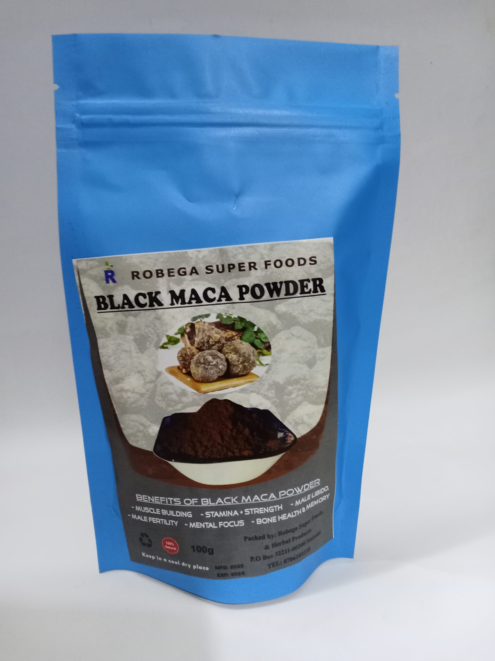 Black Maca Root Powder - 100gms