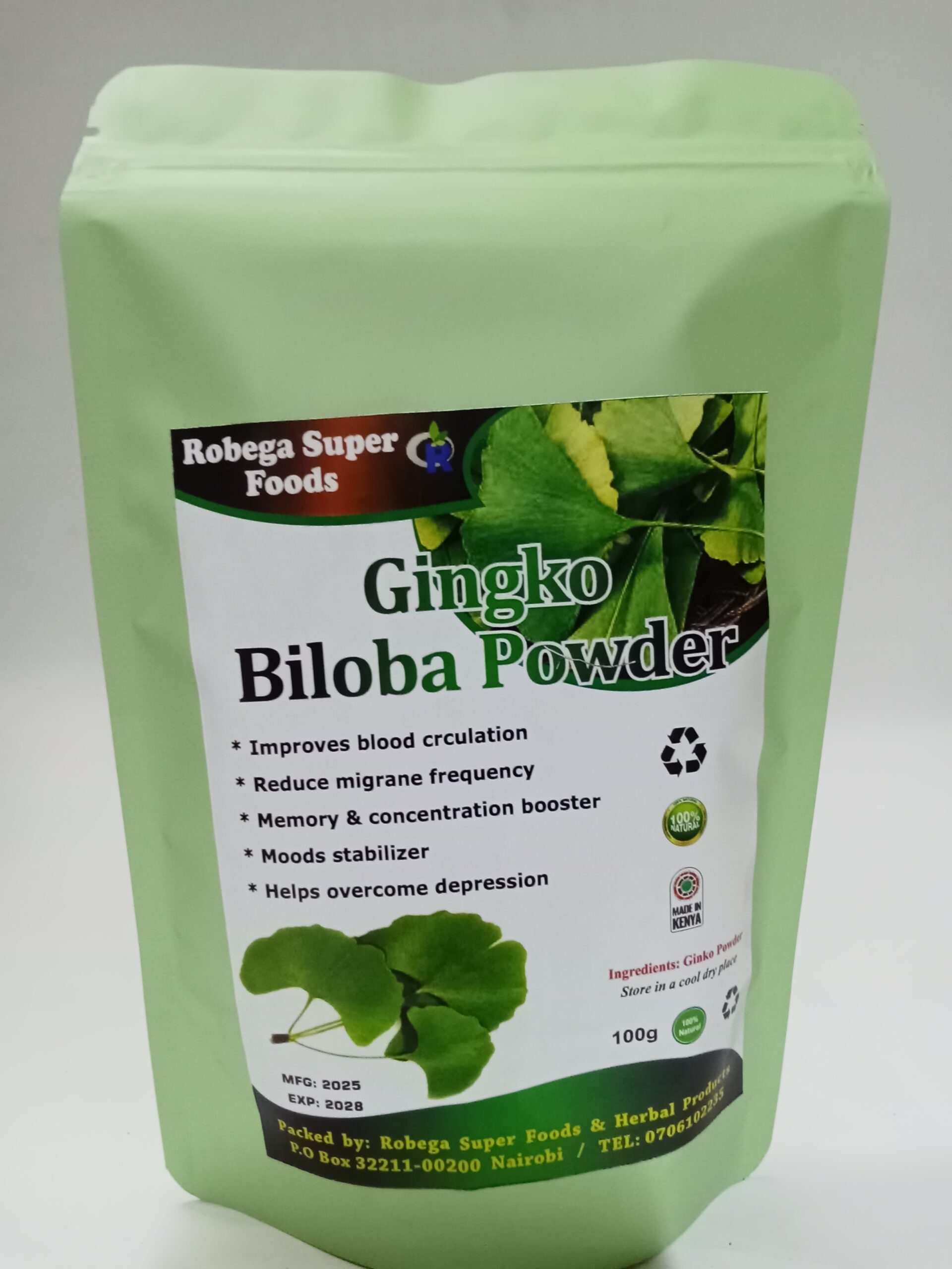 Ginkgo Biloba - 100gms