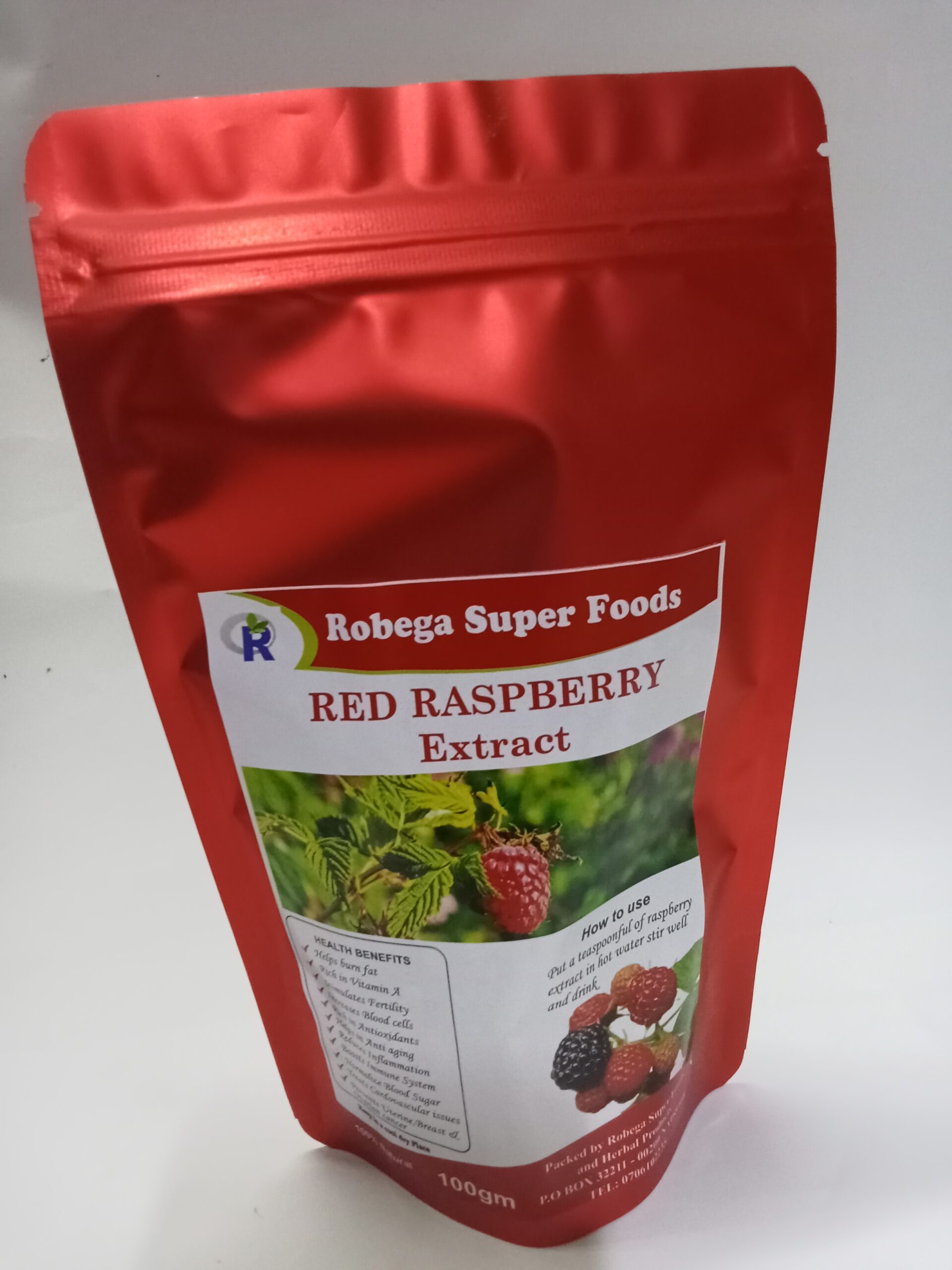 Red Raspberry Extract- 100gms